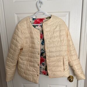 Tommy Bahama reversible spring lightweight puffer jacket